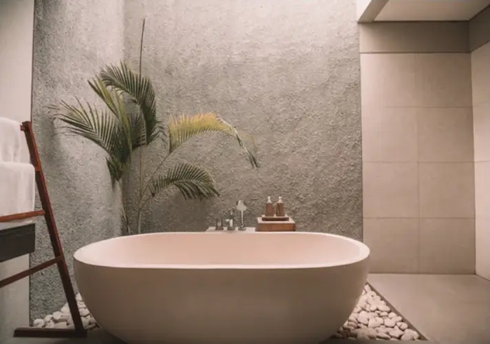 hotel bathtub
